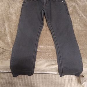 Men's Charcoal Rock Revival Jeans